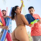 Jasmine Sherni in Pool Prankster Drowns In Ass