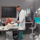 Tiamaria in 'The Uncanny Perv - Lady Lube Slinger'