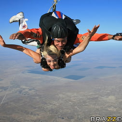 Two Pussies and One Parachute