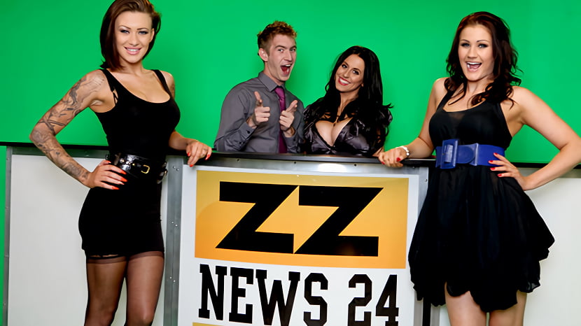 NewsCast on the Boob Tube