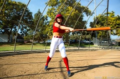 Audrey Bitoni - Audrey Gets the Batter Up | Picture (12)