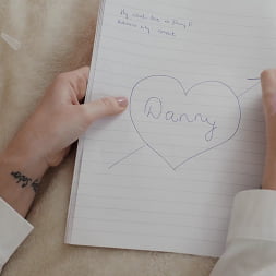 College Cutie Takes Lewd Notes